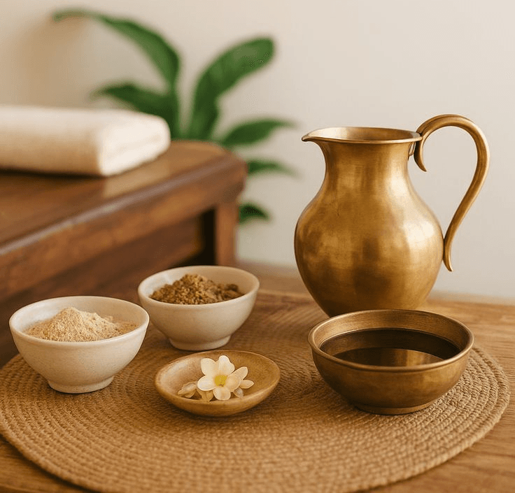 Our Facilities Ayurvedic Spa treatment setting